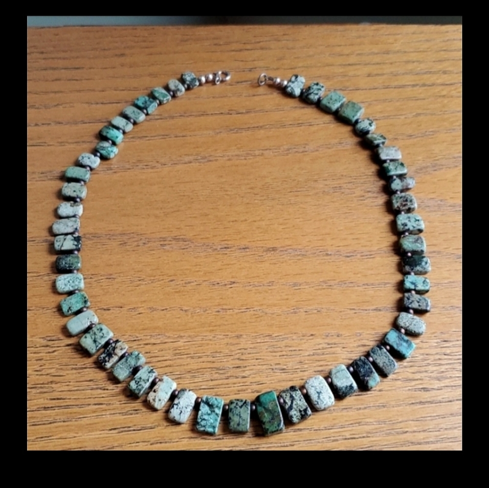 Green Turquoise Necklace